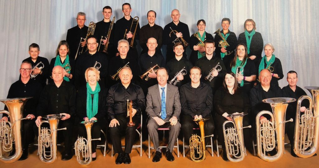 Ware Brass performing together